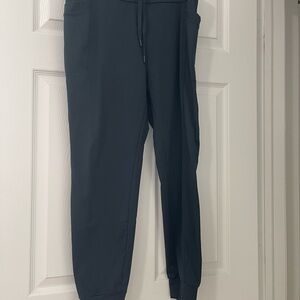 32 Degrees Blue Track Pants with Tapered Leg Design